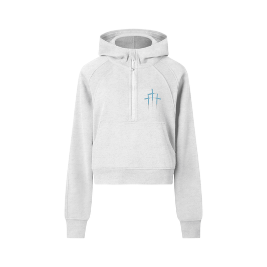 Cropped Half - Zip Hoodie - EDEN