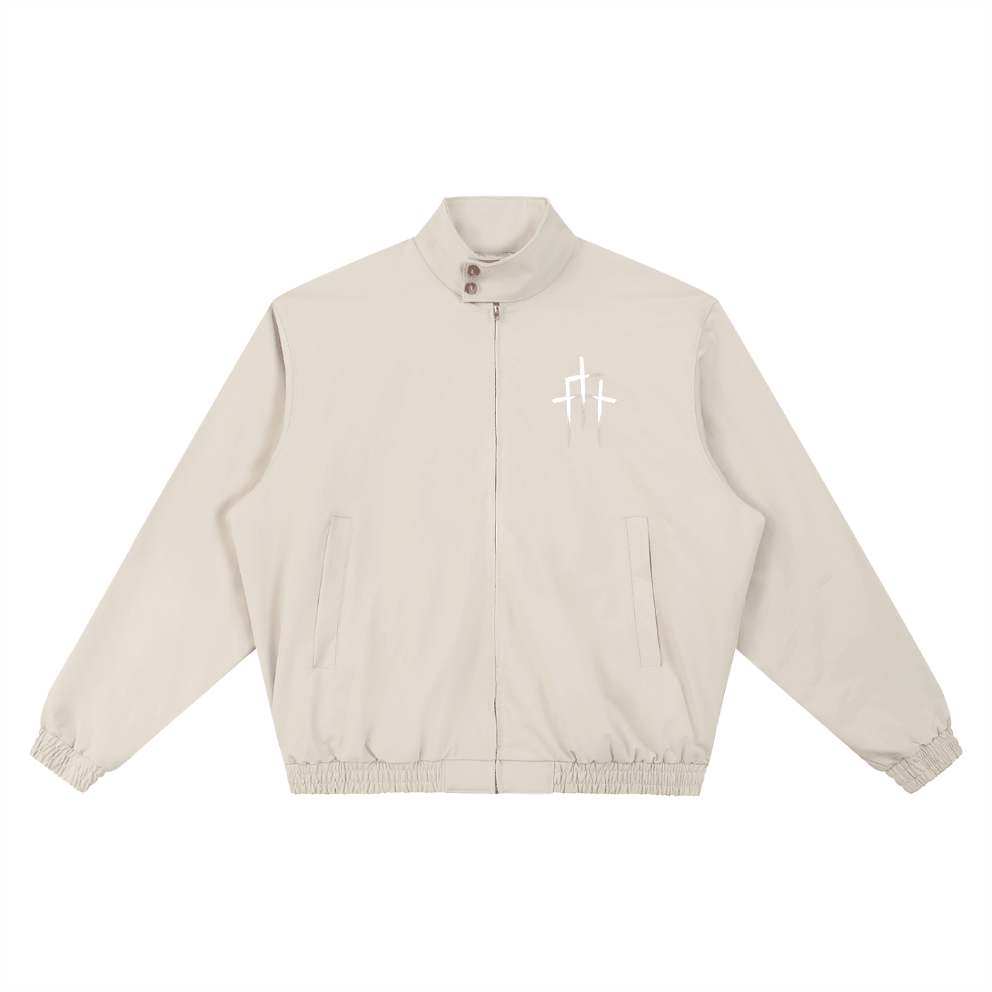 Essentials Stand Collar Bomber - EDEN