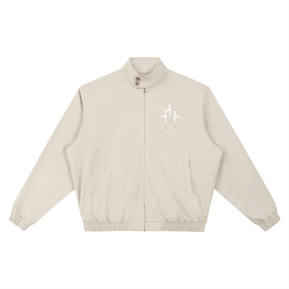 Essentials Stand Collar Bomber - EDEN