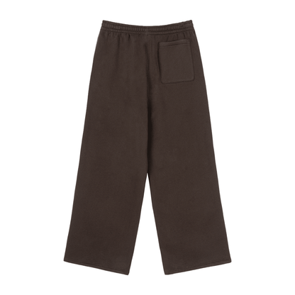 Fleece Drawstring Straight - Leg Sweatpants - EDEN