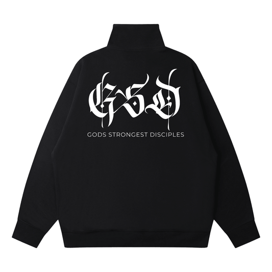 Quarter - Zip Drop Shoulder Sweatshirt - EDEN