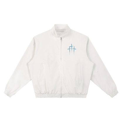 Stand Collar Bomber Jacket - EDEN