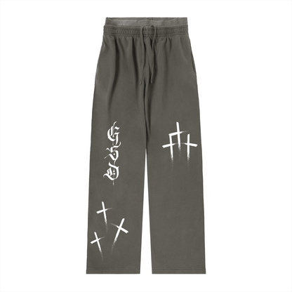 Vintage Washed Waist Pants - EDEN